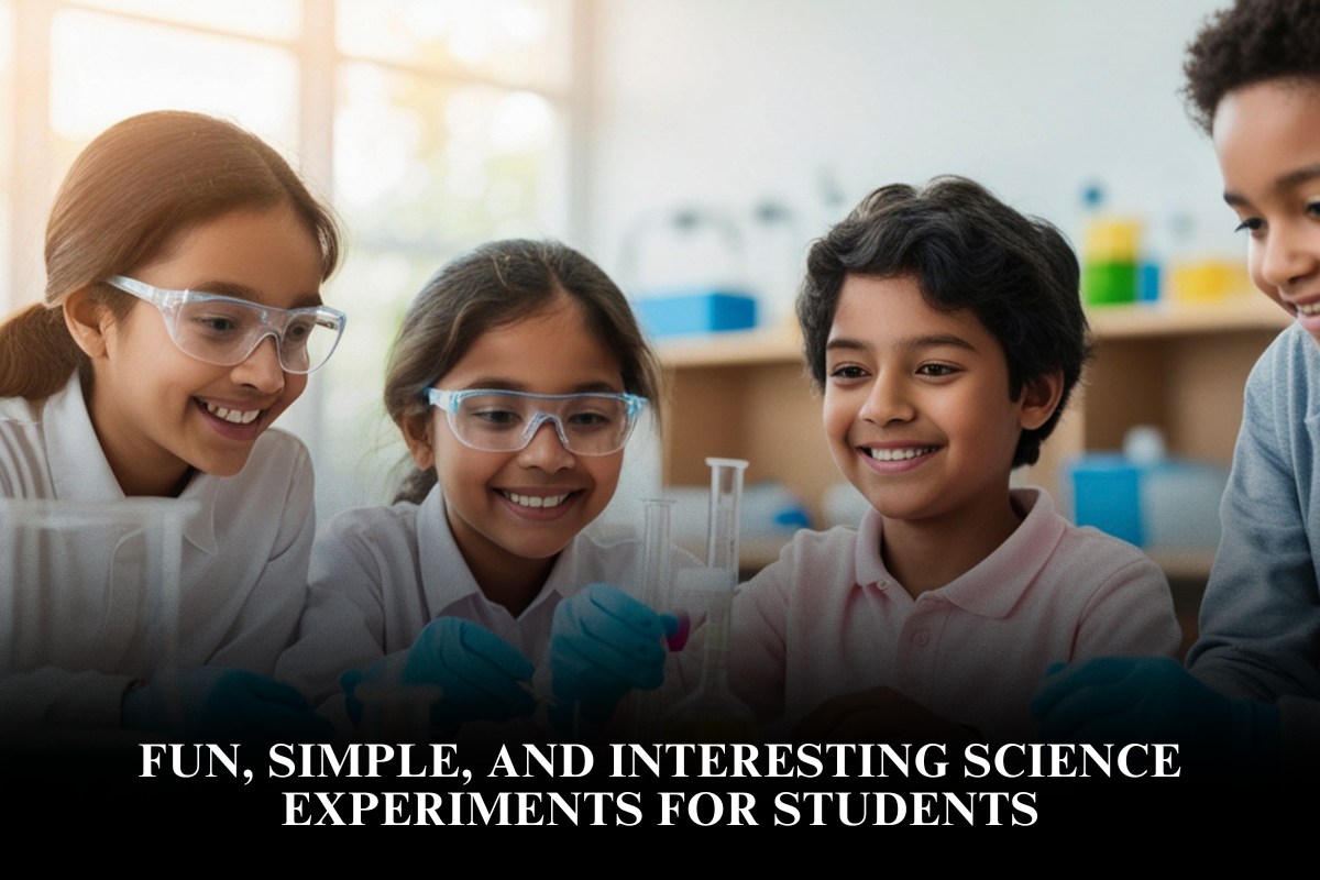 Fun, Simple, and Interesting Science Experiments for Students