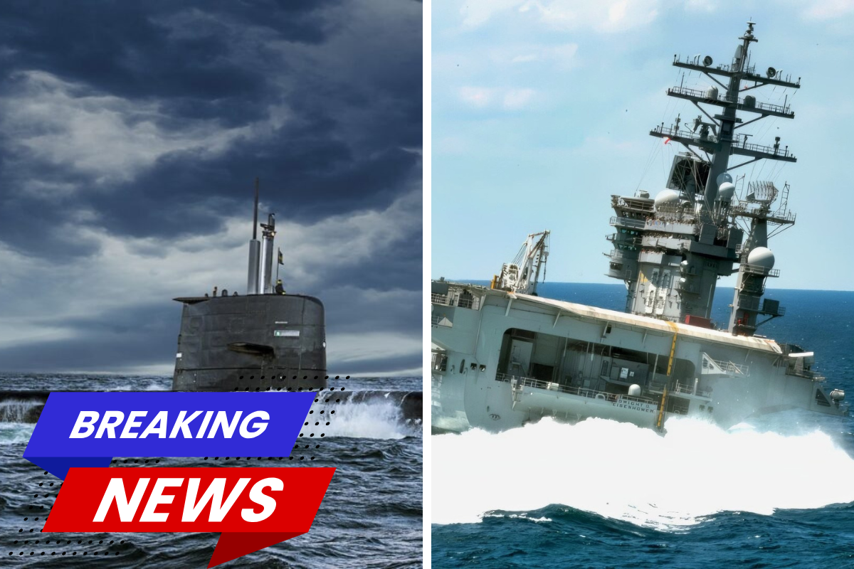 $6,000,000,000 Nuclear U.S. Navy Aircraft Carrier ‘Sunk’ By $100,000,000 Diesel AIP Sub
