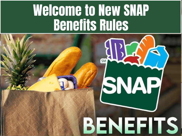 New SNAP Rules for Everyone – How to Stay Eligible in 2026 Must Check